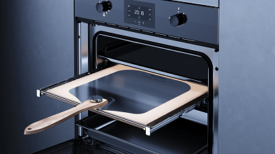 Духовой шкаф Kuppersbusch BP 6332.0 KSM6 mattblack, цвет черное стекло матовое