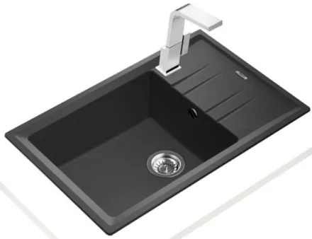 Кухонная мойка Teka Stone 60 S-TG 1B 1D darkgrey