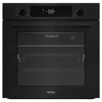 Духовой шкаф Korting Okb 6071 cbx электрический, цвет черная нержавеющая сталь