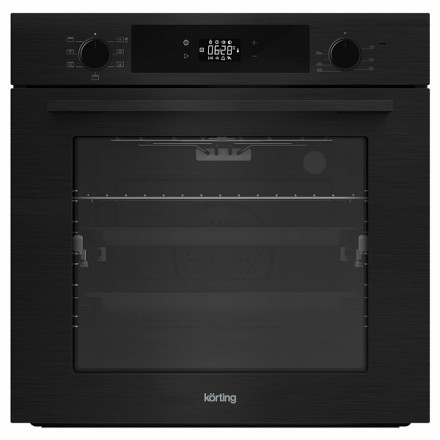 Духовой шкаф Korting Okb 6071 cbx электрический, цвет черная нержавеющая сталь