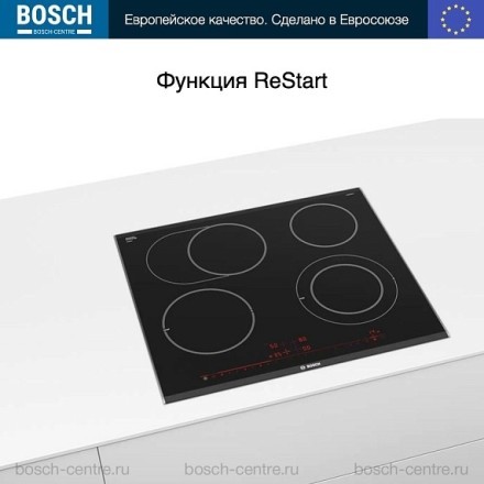 Электрическая варочная панель Bosch PKN675DP1D
