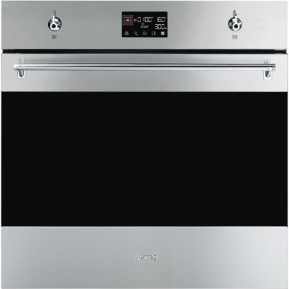 Духовой шкаф Smeg SO6302M2X с микроволновой печью