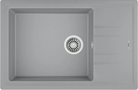 Кухонная мойка Teka Stone 60 S-TG 1B 1D metallic grey