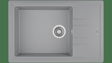 Кухонная мойка Teka Stone 60 S-TG 1B 1D metallic grey