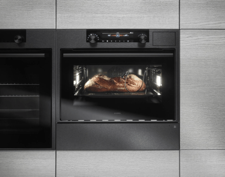 Духовой шкаф Asko OCS8487B с функцией пара, цвет черная нержавеющая сталь