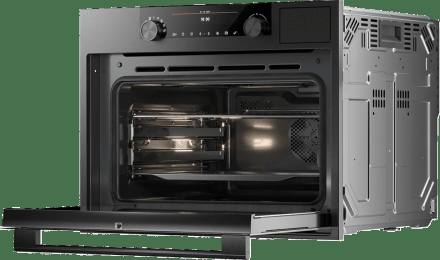 Духовой шкаф Asko OCS8487B с функцией пара, цвет черная нержавеющая сталь