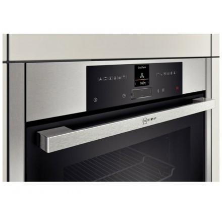 Духовой шкаф  Neff B25CR22N1, цвет серебристый