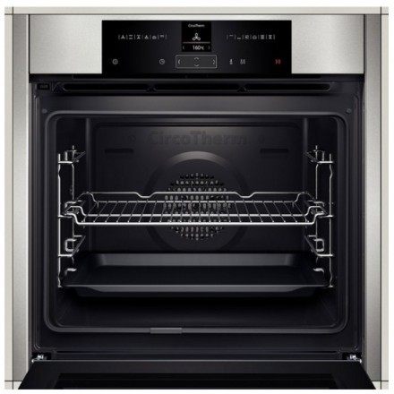 Духовой шкаф  Neff B25CR22N1, цвет серебристый
