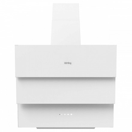 Вытяжка Korting Khc 68073 gw наклонная, цвет белый