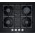 Газовая варочная панель Bosch PNP6B6B90