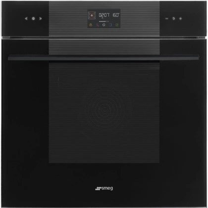 Духовой шкаф Smeg SOP6102TB3 с пиролизом, черное стекло
