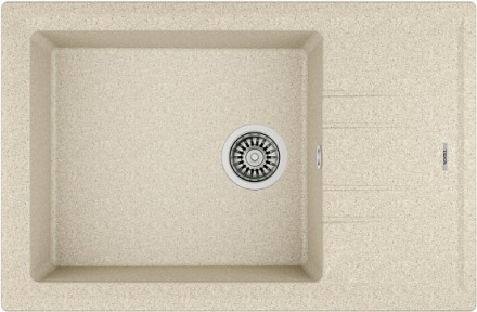 Кухонная мойка Teka Stone 60 S-TG 1B 1D Sand beige