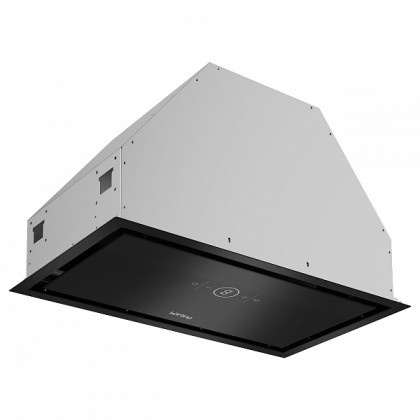 Вытяжка Korting Khi 6828 gn полновстраиваемая, цвет черное стекло