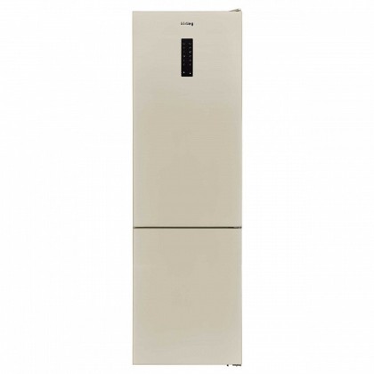 Холодильник Korting KNFC 62010 B, цвет бежевый