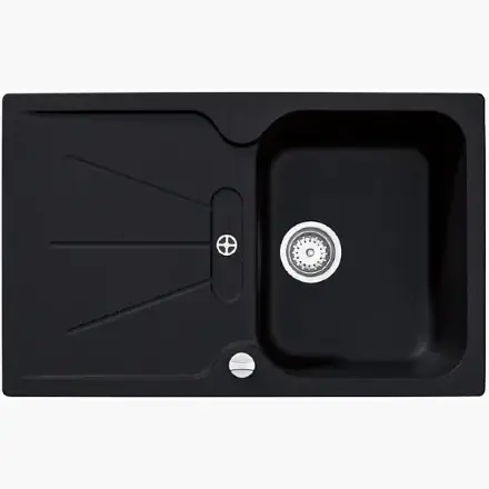 Кухонная мойка Teka Cara 45B TG Black metallic