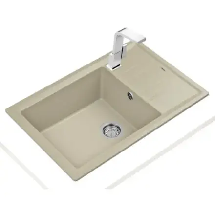 Кухонная мойка Teka Stone 60 S-TG 1B 1D Topaz beige
