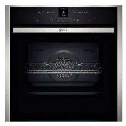 Духовой шкаф  Neff B27CR22N0, цвет серебристый