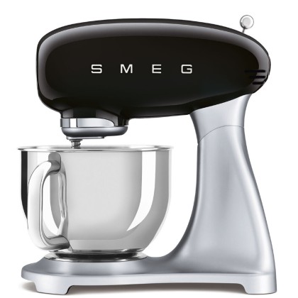 Миксер планетарный Smeg SMF02BLEU черный