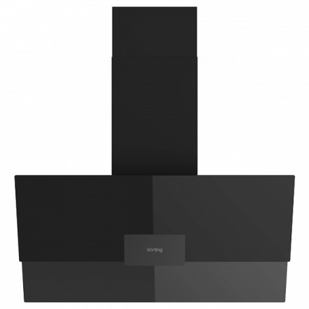 Вытяжка Korting Khc 96373 bxgn наклонная, цвет черное стекло