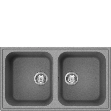 Мойка Smeg LZ862CT оборачиваемая цвет цемент