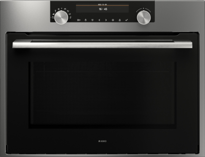 Духовой шкаф Asko OCM8487S с функцией СВЧ, цвет нержавеющая сталь