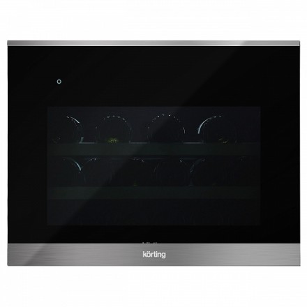Винный шкаф Korting Kfw 501 sl gxn встраиваемый, цвет черный