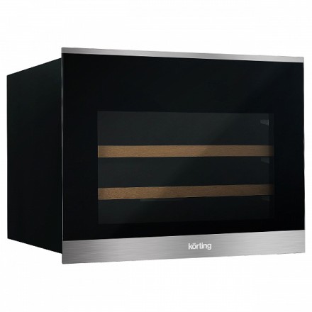 Винный шкаф Korting Kfw 501 sl gxn встраиваемый, цвет черный