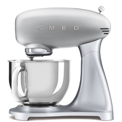 Миксер планетарный Smeg SMF02SVEU серебристый
