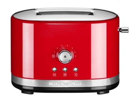 Тостер KitchenAid 5KMT2116ECU серебристый на 2 ломтика