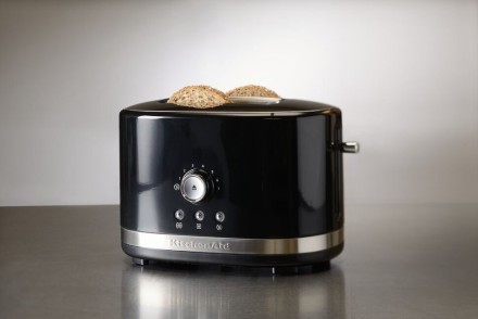 Тостер KitchenAid 5KMT2116ECU серебристый на 2 ломтика