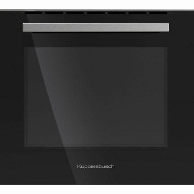 Духовой шкаф Kuppersbusch B 6130.0 S1 stainless steel, цвет черное стекло