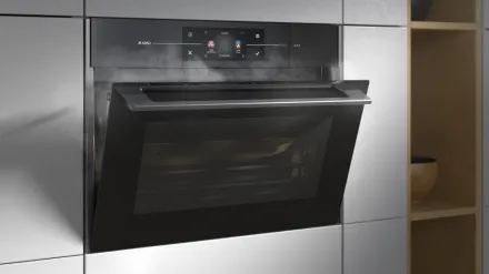Духовой шкаф Asko OCSM8478G с функцией пароварки и СВЧ, цвет черный