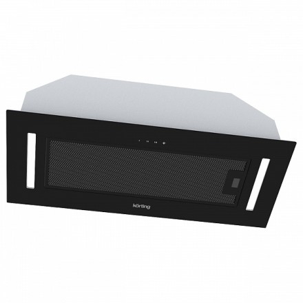 Вытяжка Korting Khi 9765 gn полновстраиваемая, цвет черное стекло