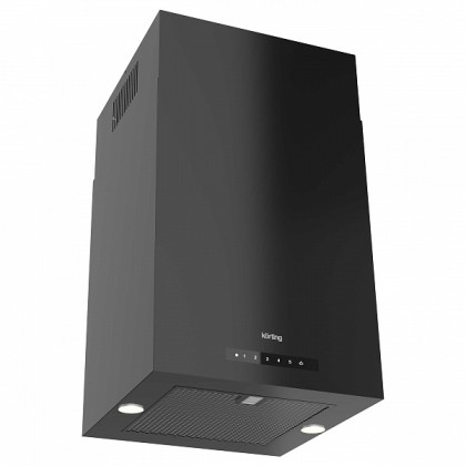 Вытяжка Korting Kha 45970 n cube островная, цвет черный