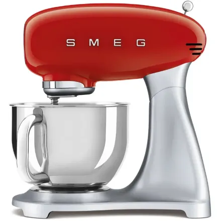 Миксер планетарный Smeg SMF02RDEU красный
