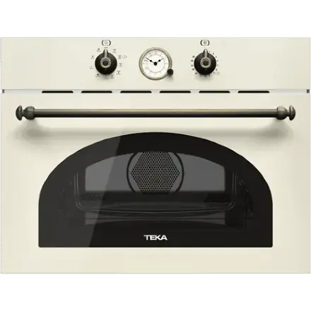 Микроволновая печь Teka MWR 32 BIA VB (Vanilla Old Brass) с грилем, цвет кремовый