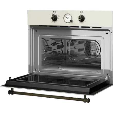 Микроволновая печь Teka MWR 32 BIA VB (Vanilla Old Brass) с грилем, цвет кремовый
