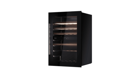 Встраиваемый в колонну винный кулер с 2-мя независимыми зонами охлаждения
