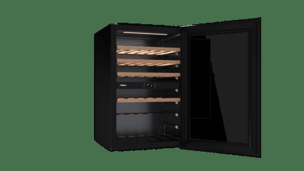 Встраиваемый в колонну винный кулер с 2-мя независимыми зонами охлаждения
