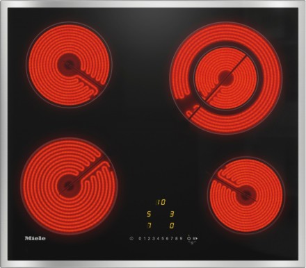 Варочная панель Miele KM6520 FR стеклокерамическая, цвет черный