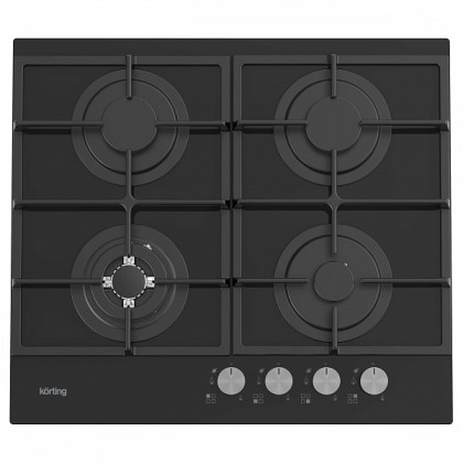 Варочная панель Korting Hgg 6722 ctn стеклянная газовая