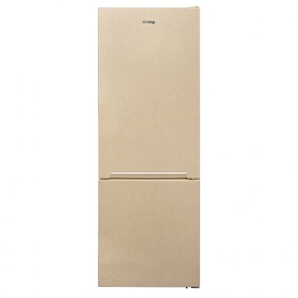 Холодильник Korting KNFC 71863 B, цвет мраморно-бежевый