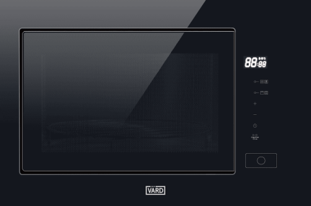 Микроволновая печь Vard VMG125PK встраиваемая, цвет черный