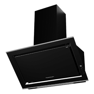 Вытяжка Kuppersbusch DW 9880.0 S1 stainless steel, цвет черное стекло
