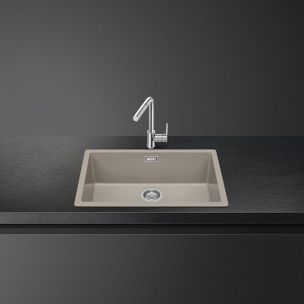 Мойка Smeg VZP76DV серая