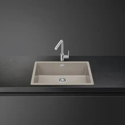 Мойка Smeg VZP76DV серая