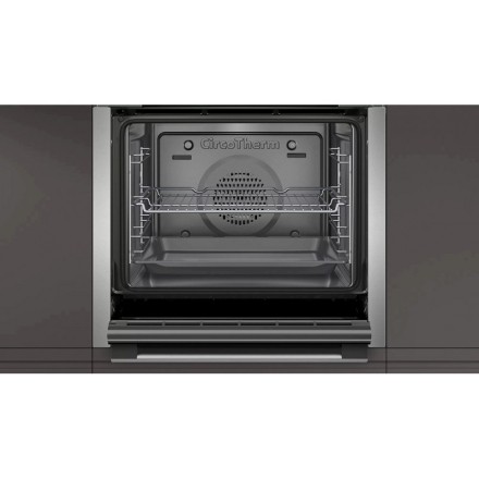 Духовой шкаф  Neff B3CCE4AN0, цвет нержавеющая сталь