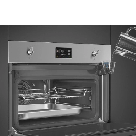 Духовой шкаф Smeg SO4302S3X с пароваркой
