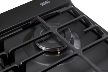 Варочная панель Vard VHG6424K газовая, цвет черный