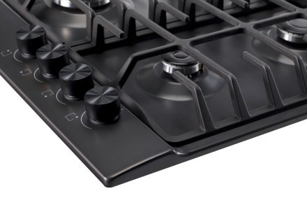 Варочная панель Vard VHG6424K газовая, цвет черный